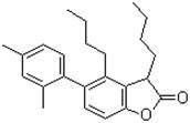 CAS # 181314-48-7, Xylyl dibutylbenzofuranone, 3,4-Dibutyl-5-(2,4-dimethylphenyl)benzofuran-2(3H)-one